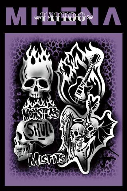 Трафарет для аэротату Milena 01