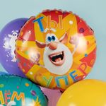 Шар (18''/46 см) Круг, Буба, Ты Супер, 1 шт. в уп.