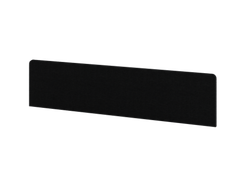 Экран фронтальный ЛДСП ткань Romeo 1500х370х32 512072-012 Обсидиан