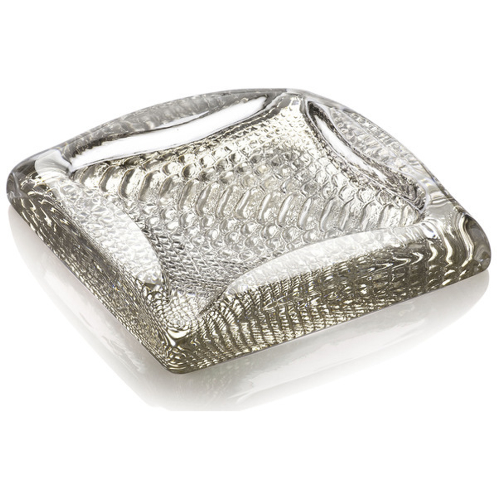 Пепельница IVV Дивина 18см бежевая