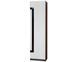 Шкаф для одежды "Александра 23" (ясень анкор темный/сандал белый) МДФ/ЛДСП, Фант-мебель, г. Волжск