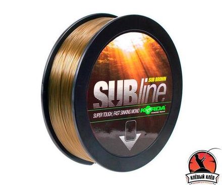 KORDA Леска Subline Brown 0,35мм