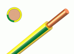 Провод ПуВ(ПВ-1) 35 желто-зеленый