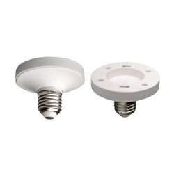 LH27-GX53 Переходник с цоколя Е27 на GX53. Материал корпуса PBT