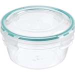 Контейнер для продуктов герметичный круглый 0,5л с замками (бесцветный)
