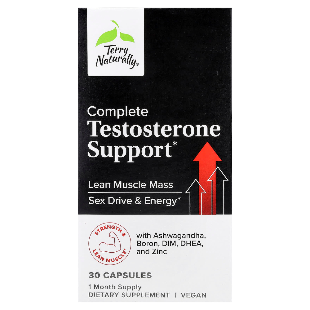 Terry Naturally, Полная поддержка тестостерона`` 30 капсул