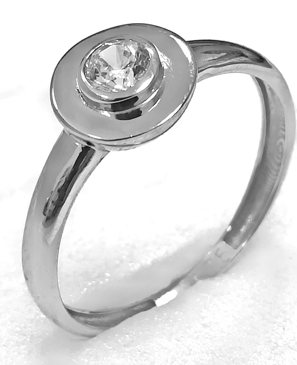 "Эстерелла" - ювелирное серебряное кольцо 925-й пробы