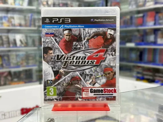 PS3 Virtua Tennis 4 Б/У (Английская версия) BCES-00912