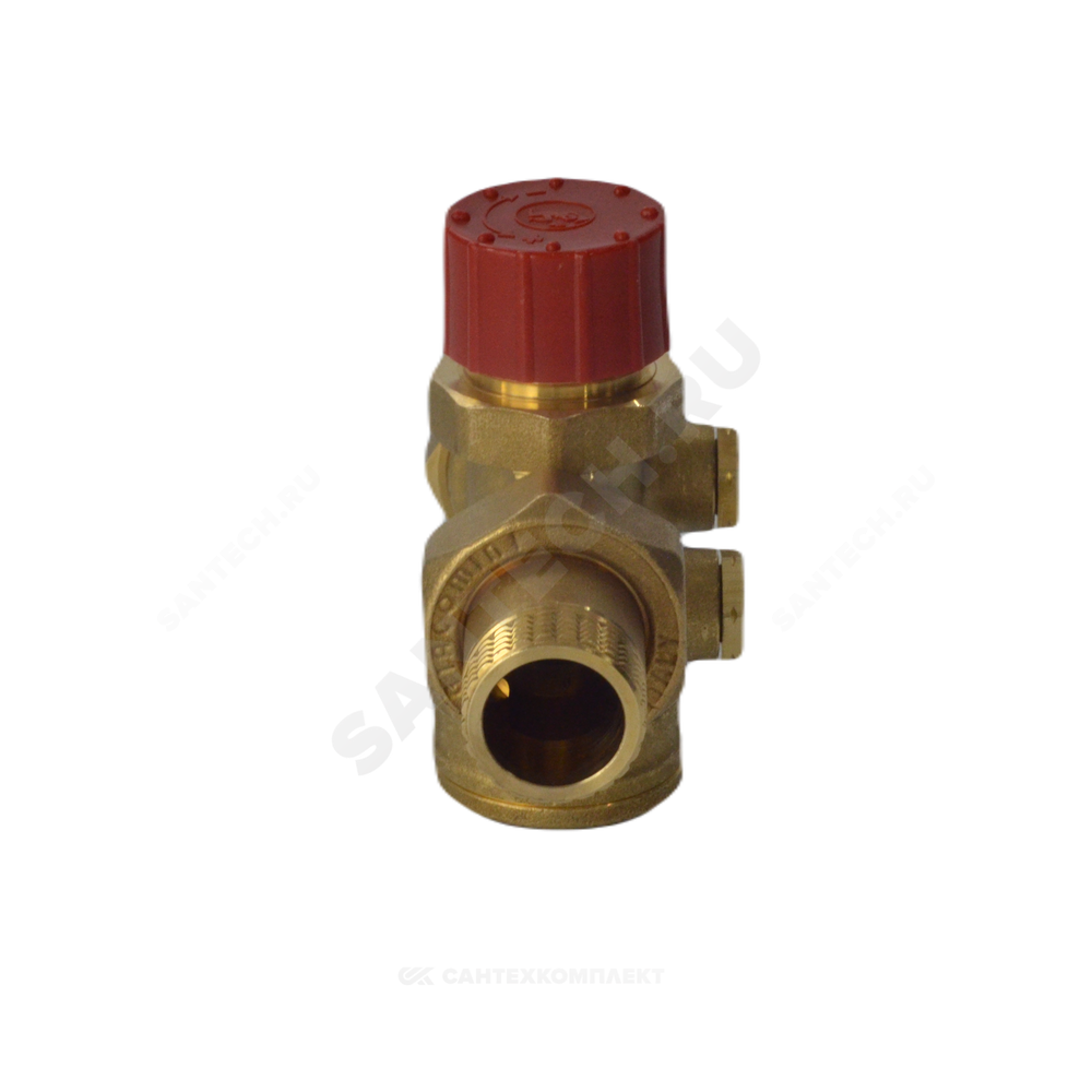 Клапан балансировочный автомат латунь R206A-1 Ду 15 G1/2" A Ру25 НР 0.05 - 0.8 м3/ч без ниппелей Giacomini R206AY103