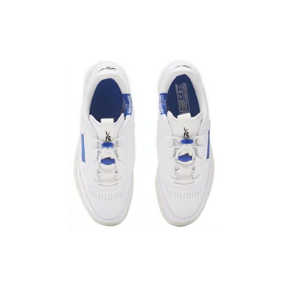 Кроссовки reebok Club C Series для скейтборда Низкие Белые и синие Юнисекс