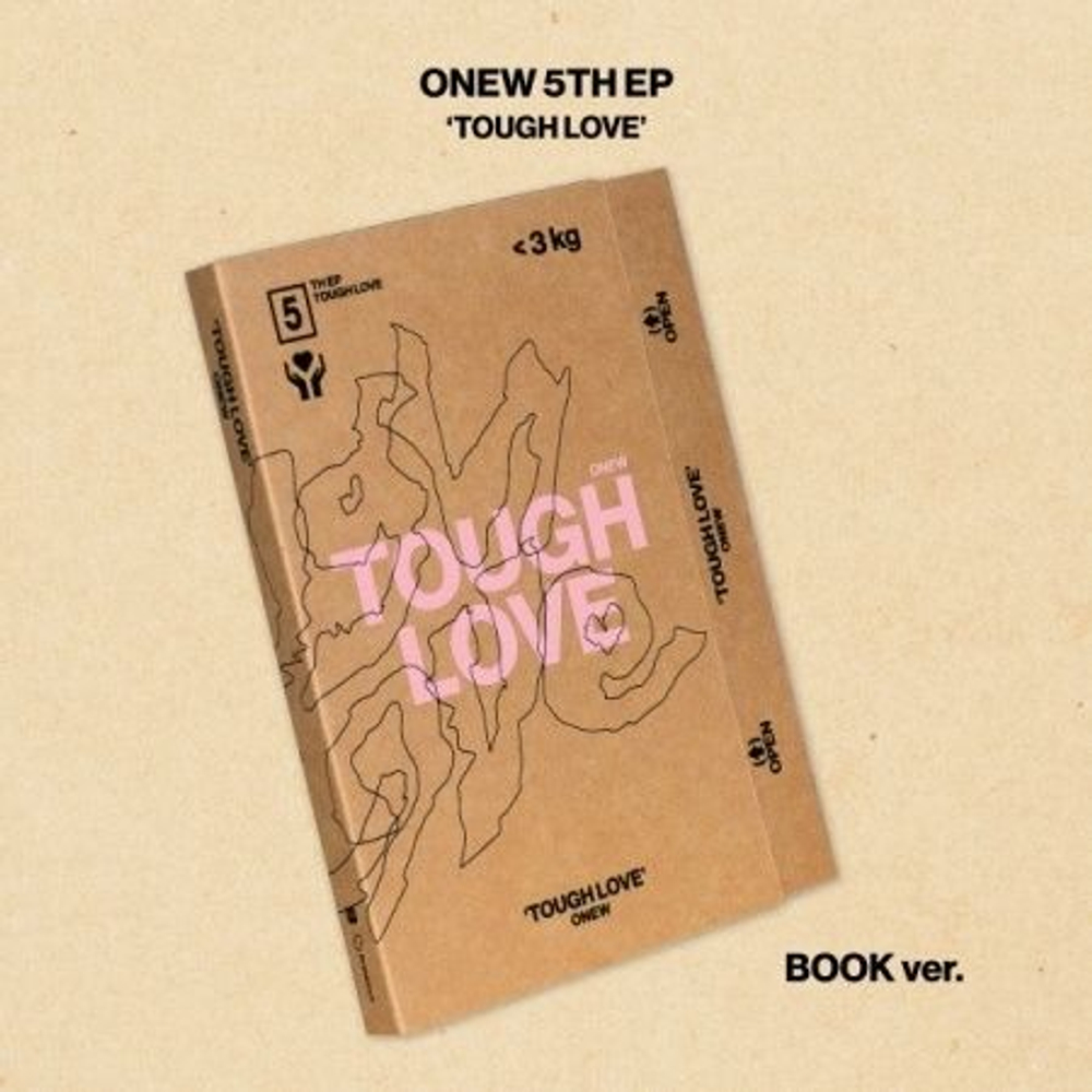Альбом ONEW - TOUGH LOVE 5th Mini Album BOOK Version