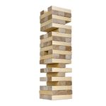 Игра настольная Башня "Падающая башня", неокрашенные деревянные блоки, 10 КОРОЛЕВСТВО, 1506