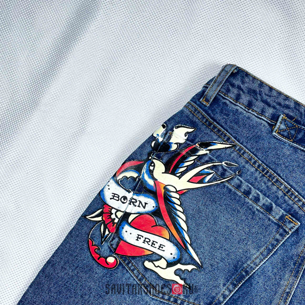 Джинсы ED HARDY