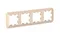 Рамка 4-м AtlasDesign Antique универс. песочн. SE ATN101204