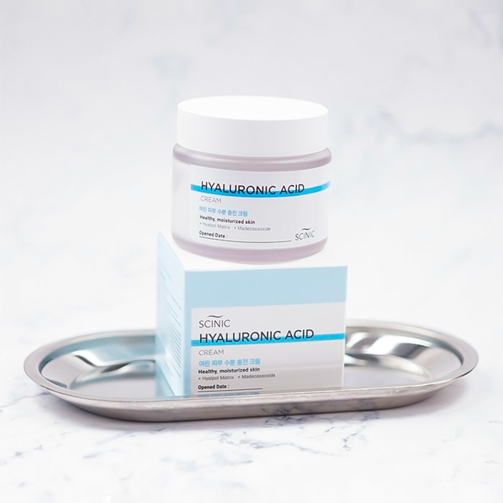 Scinic Hyaluronic Acid Cream крем для лица с гиалуроновой кислотой