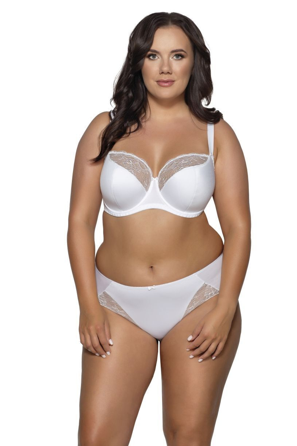 Бюстгальтер с чашкой на тонком поролоне Camellia (Размер: 70E) (Цвет: телесный)