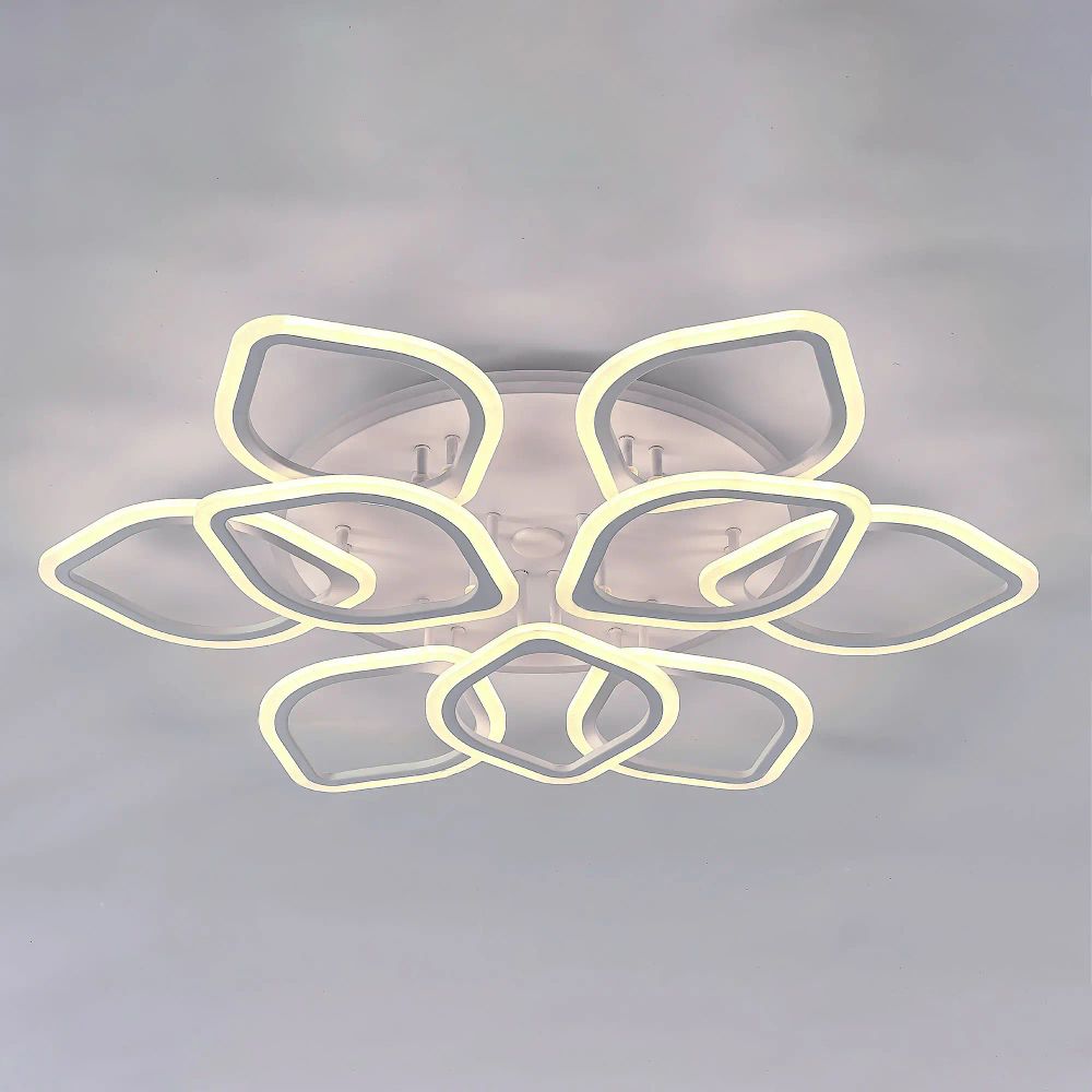 Citilux Ромби Смарт CL236A190E RGB Умная люстра Белая