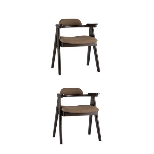 Стул обеденный OLAV кофейный 2 шт