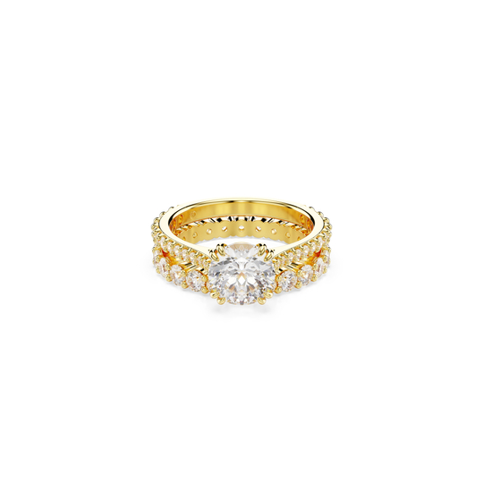 STILLA:RING DOUBLE WHI/GOS 55