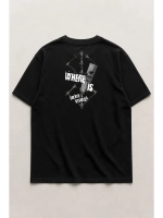 Футболка y2k оверсайз аниме берсерк панельки