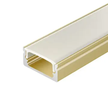 Профиль для контурной подсветки 2м 039987 золото LINE-1708-2000 ANOD GOLD Arlight