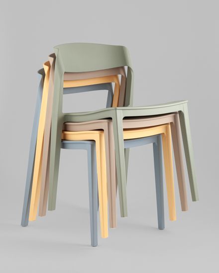 Стул Moris пластик бежевый