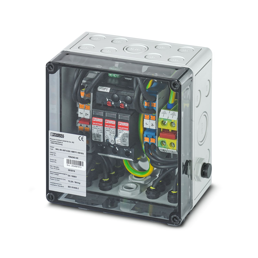 1064363 - SOL-SC-3ST-0-DC-1MPPT-1001EQ - Соединительные коробки генераторов