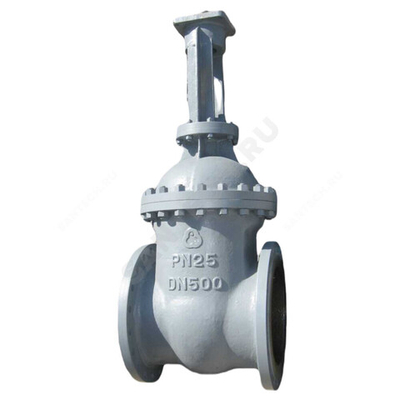 Задвижка клиновая сталь 30с964нж Ду 400 Ру25 фл под электропривод присоединение по ОСТ «В» WGCN