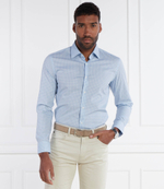 Рубашка H-HANK-kent-C1-214 BOSS BLACK - голубой(50512653)