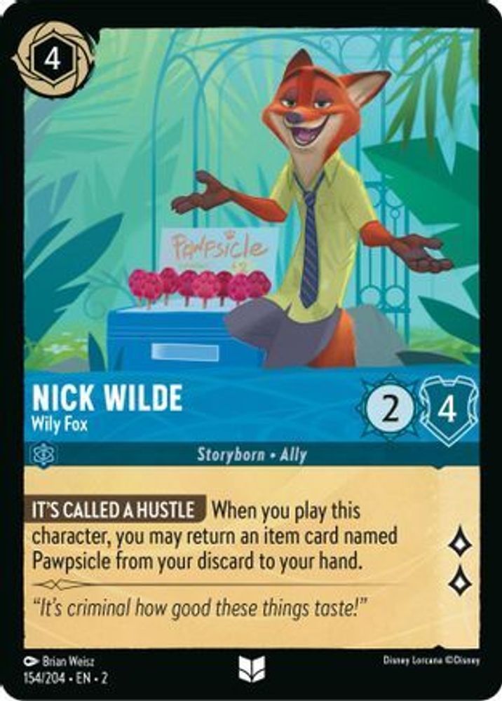 Nick Wilde (Wily Fox) - 154/204 - Обычная