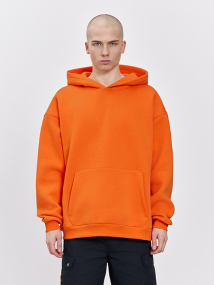 Худи с начесом (оранжевый)