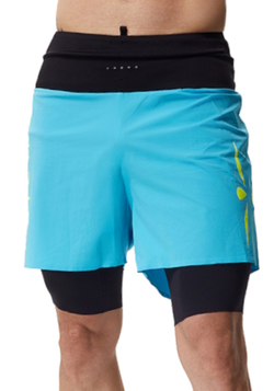 ШОРТЫ МУЖСКИЕ SFA5 ELEVATE 2IN1 | SKYBLUE