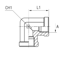 Соединение PS90 BSP 1/8"