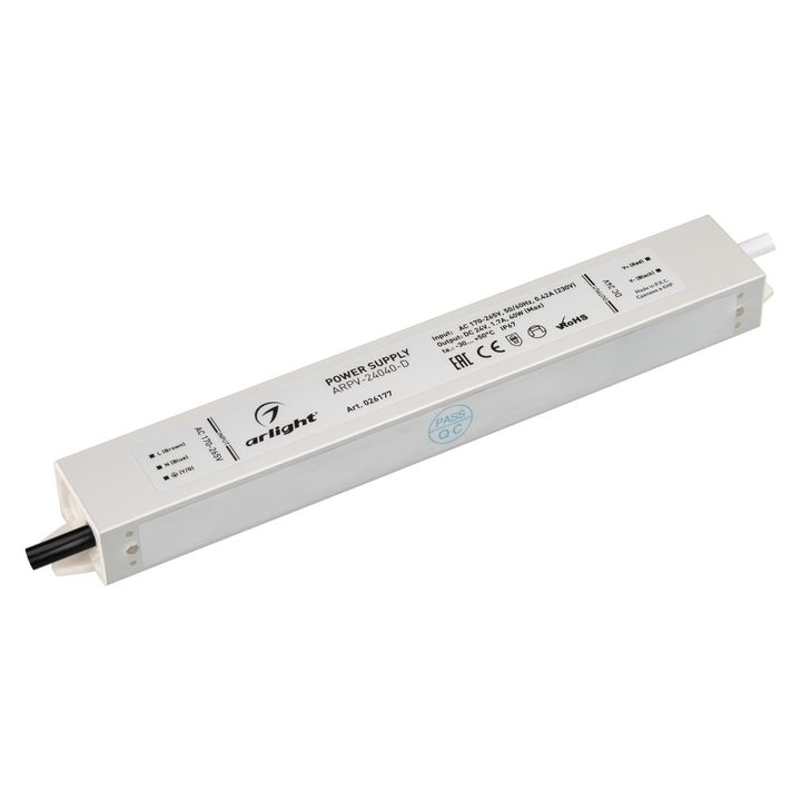 Блок питания Arlight ARPV-24040-D 24V 40W IP67 1,7A 026177