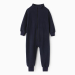 Комбинезон д/мальчика флис р.104 тёмно-синий 9447433 (Семицвет-Тики)