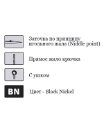 Крючки для рыбалки Saikyo KH-12001 BN