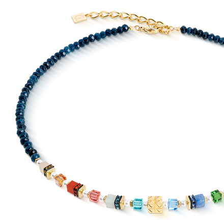 Колье Coeur de Lion Multicolour Gold 2102/10-1516