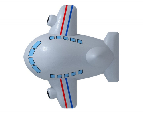 Резиновая фигура «Самолет»