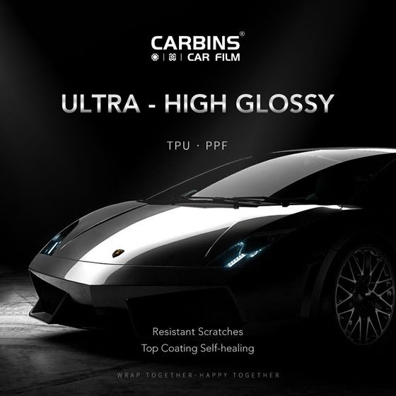 Carbins Color PPF Tungsten Steel CP 01D серая цветная полиуретановая защитная антигравийная пленка