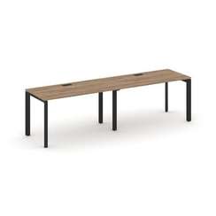 Style Project Рабочая станция односторонняя SN-59P.ORS-012 Дуб Табак/Металл Черный/Черный Заглушка 2