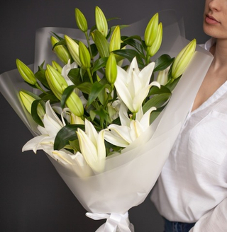 Bouquet of lily flowers