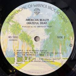Винтажная виниловая пластинка LP The Grateful Dead American Beauty (USA 1976)