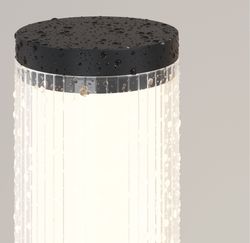 Светильник столбик ландшафтный 70вт 155x155x1530мм