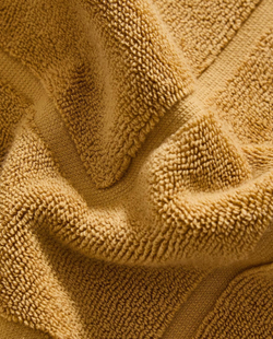 Zara Home - Нескользящий коврик для ванной из хлопка, горчичный, 55x80 см