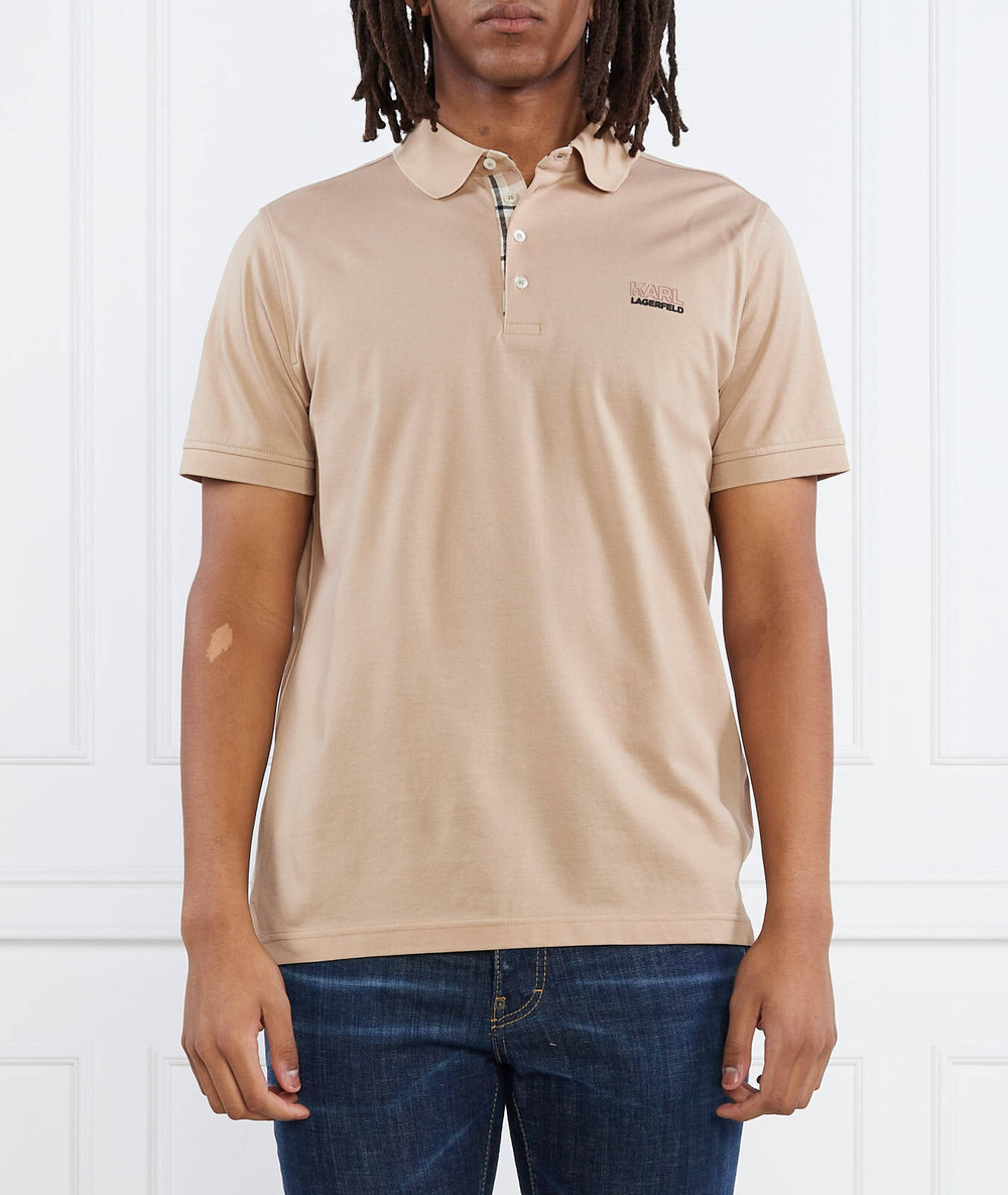 Поло Karl Lagerfeld - песочный(745008 532205)