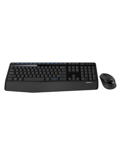 Logitech Wireless Desktop MK345 (Keybord&mouse), Black, [920-008534]