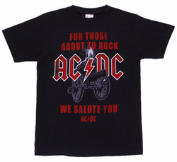 Футболка AC/DC For Those About To Rock (We Salute You)