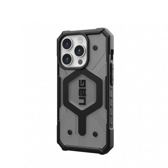 Чехол с поддержкой MAGSAFE Uag Pathfinder для iPhone 15 Pro MAX 6.7", цвет тонированный (Ash)