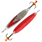 Зимняя блесна Eco Pro Судачья, красный флекс (70мм, 15гр)
