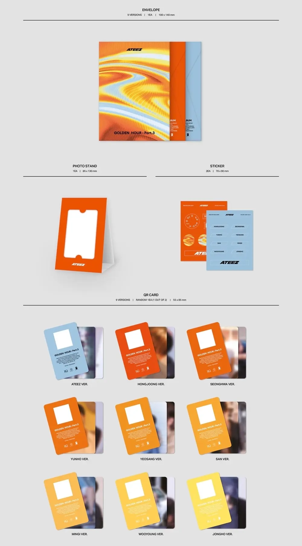 Альбом ATEEZ - GOLDEN HOUR : Part.3 (POCAALBUM)